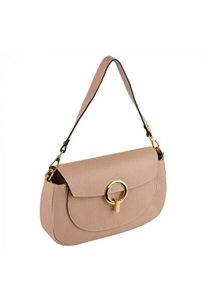 AZZURA Geantă Venus - 100% piele, roz pal (8226)