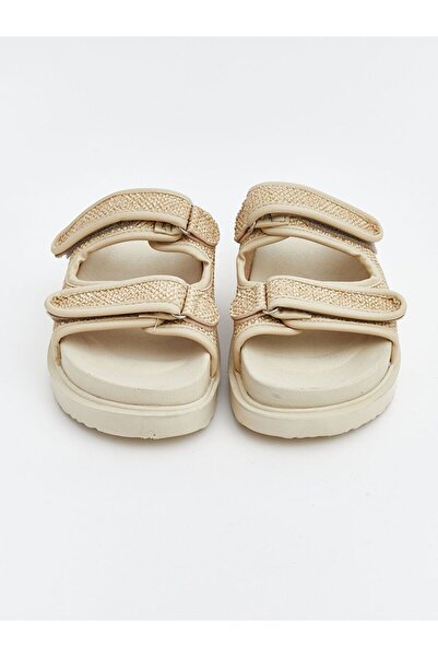 LC Waikiki Lcw Steps Double-Striped Velcro Women's Slippers