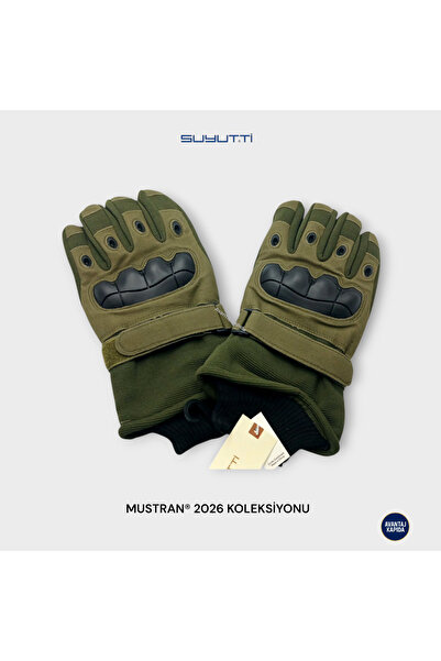 Mustran Suyutti Premium Military Model Tactical Protective Motorcycle Outdoor Gloves | Water Resistant