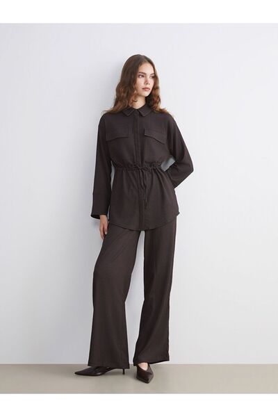 LC Waikiki Lcw Modest Textured Women's Shirt Tunic