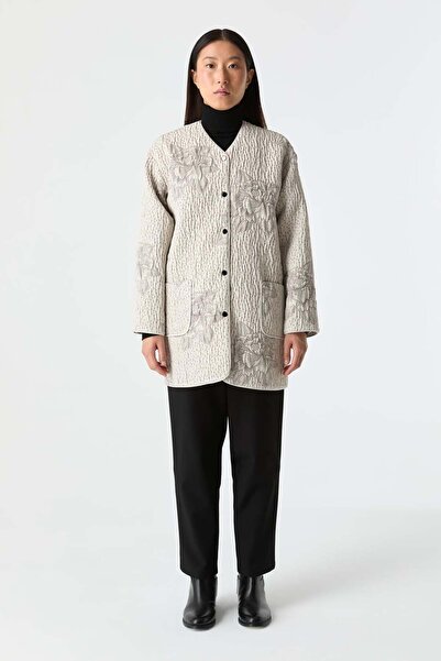 SÜFF İnce Kapitone Desenli Mont