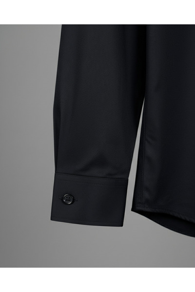 YusGos Long Sleeve Cotton Satin Easy Iron Regular Fit High Quality Premium Men's Shirt