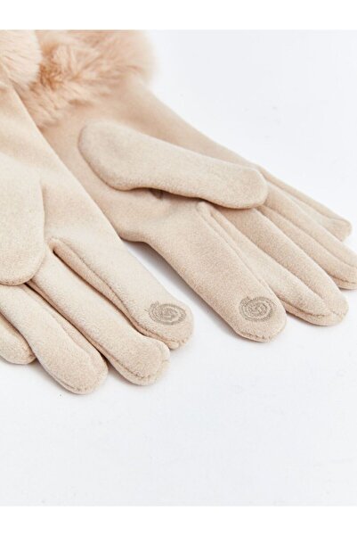 LC Waikiki Lcw Accessories Fur Women's Gloves