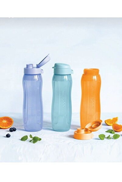mediterra Tupperware Eco Bottle 3-Piece 750ml Set Thin