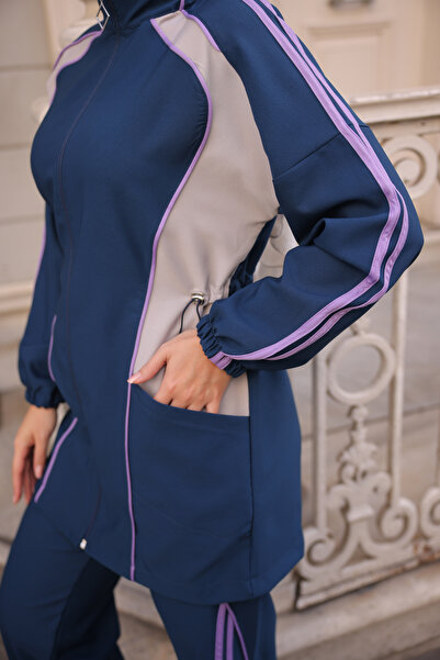 Wovi Σετ αθλητικής φόρμας Hijab & Σετ με δύο τεμάχια (πάνω και κάτω)