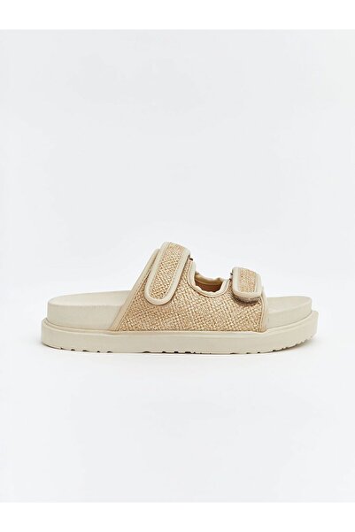 LC Waikiki Lcw Steps Double-Striped Velcro Women's Slippers