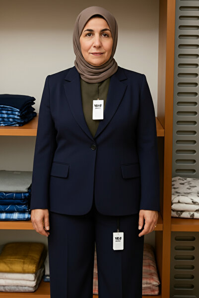 Moda Nest Kumaş Pantolon Anne Pantolonu Rahat & Şık Büyük Beden Kadın Pantolon