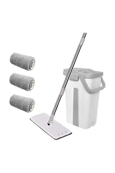 Generic ممسحة دريمونز لينك المصنوعة من الألياف الدقيقة مع دلو، ممسحة تنظيف يد...