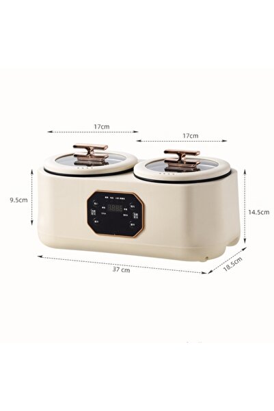 Muchmy Multi-Function Double-Layer Electric Steamer Quick Rice Cooker Cooking Pot