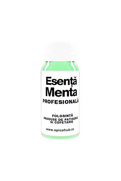 Spicehub Esență profesională Mentă, 50 ml – pentru prăjituri, ciocolată, crem...