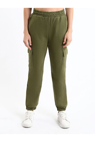 LC Waikiki Women's Jogger Sweatpants with Elastic Waist