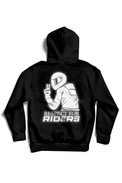 Turkish Riders Respect for Riders / Reflective Hoodie