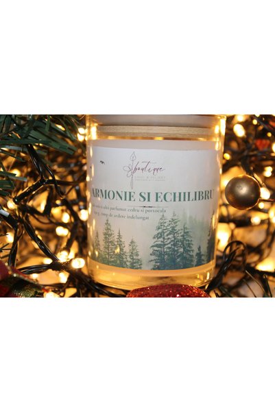 Light and Delight Boutique Lumanare Balance-Winter Spirit