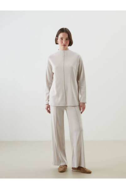 LC Waikiki Women's Wide Leg Sweatpants with Elastic Waist