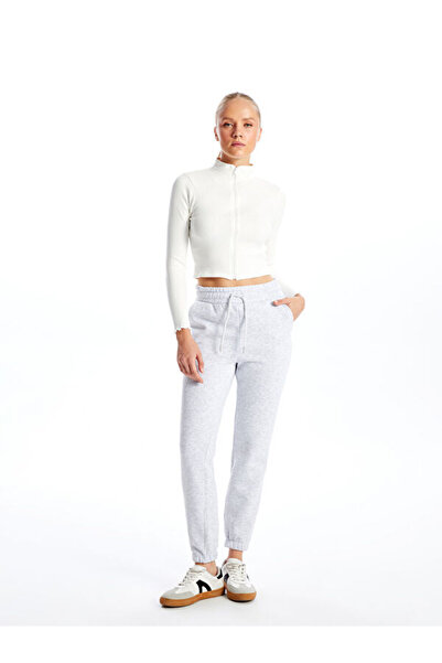 LC Waikiki Women's Thick Jogger Sweatpants with Elastic Waist