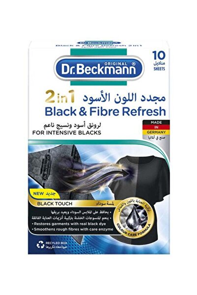 Generic دكتور بيكمان 2 في 1 بلاك آند فايبر ريفري 10 أوراق