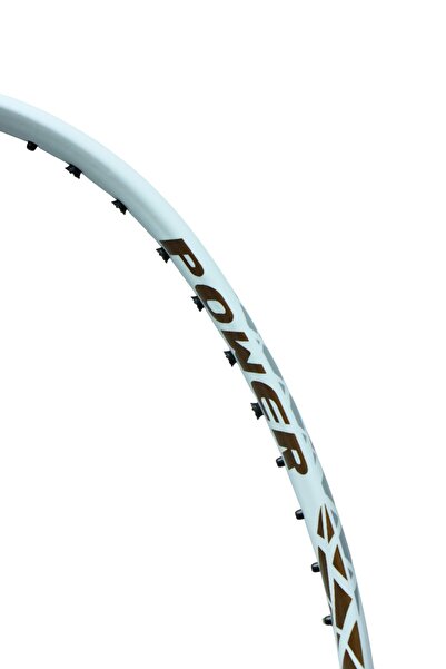 Apacs Finapi 232 head heavy balance badminton racket , White