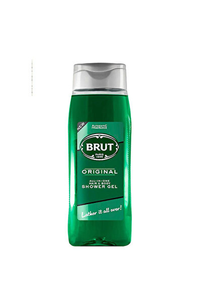 Brut Gel de duș multifuncțional pentru păr și corp Original 500 ml