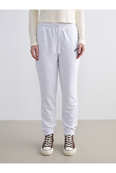 LC Waikiki Los Angeles Printed Women's Jogger Sweatpants with Elastic Waist