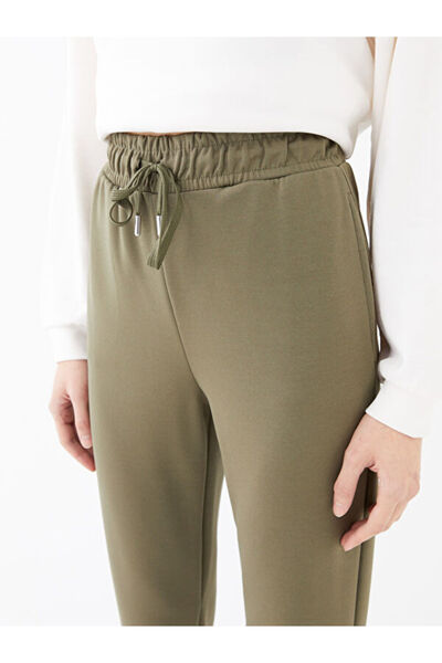 LC Waikiki Women's Elastic Waist Straight Sweatpants