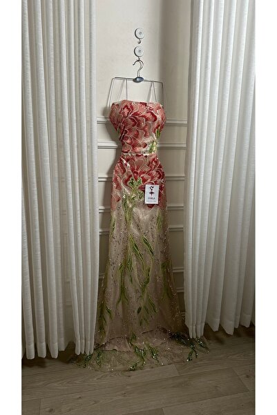 Onila فستان سهره فاخر متعدداللوان