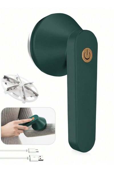 Generic مزيل الوبر يانغزي، ماكينة حلاقة الأقمشة، للملابس والأثاث والسجاد وكرات الوبر، يتضمن منظفًا