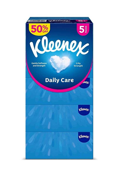 Generic Kleenex Daily Care Facial Tissue 170 Sheets Pack of 5