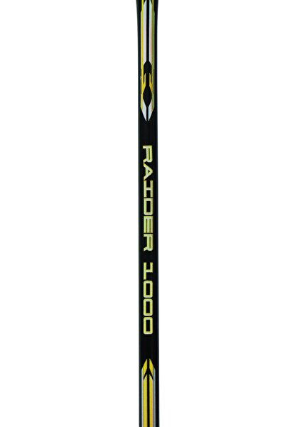 Apacs Raider 1000 even balanced badminton racket , Black