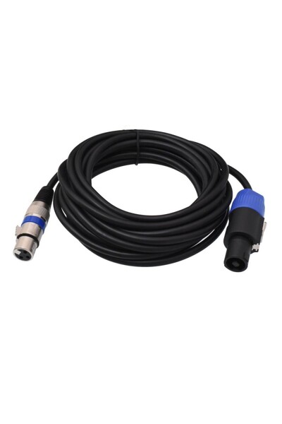 ElectroAZ XLR Audio Cable, Female - Speak-on Male, Length 5m
