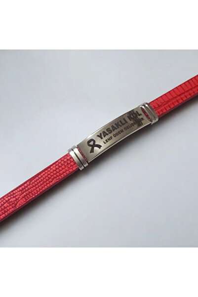 fırsatlar diyarı Breast Cancer Awareness Bracelet Lymphedema Prohibited Arm Warning Bracelet