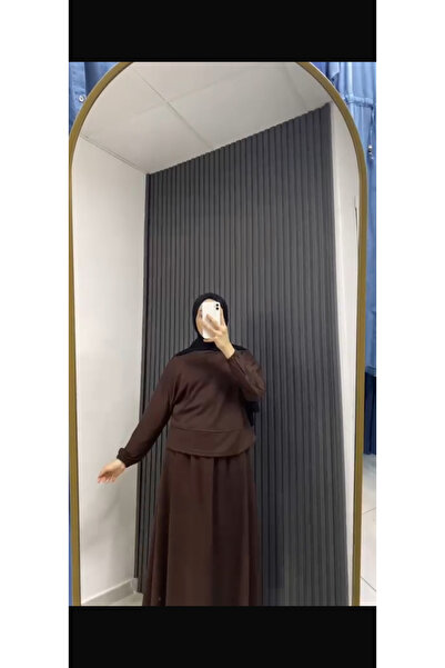 sarıdağ Modal Modest Skirt Blouse Two-Piece Set