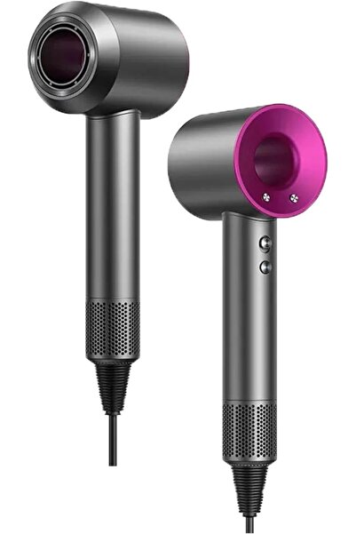 Klikonix Professional Hair Dryer KHD-1000 - Ionic, Supersonic, 1600W, Fuchsia