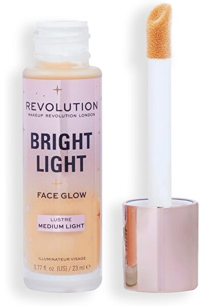 MAKEUP REVOLUTION Bright Light Face Glow - Lustre Medium (Beige)