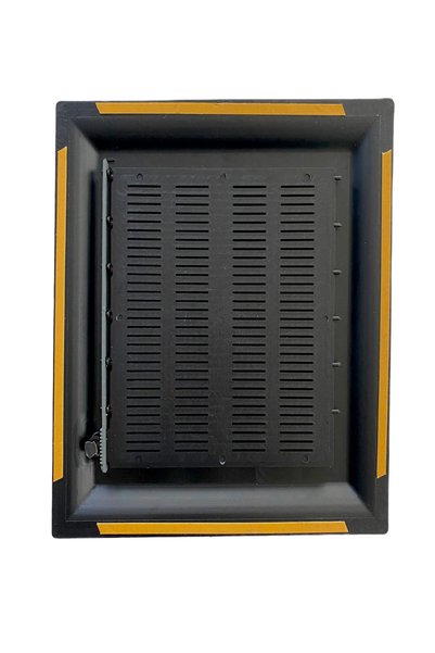Canowe Banyo Menfezi 35x45 cm Antrasit Gri
