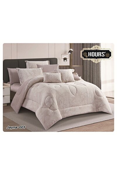 Moon Royal winter bedspread, single and a half size, 4 pieces, from Qasr Al-Arayes