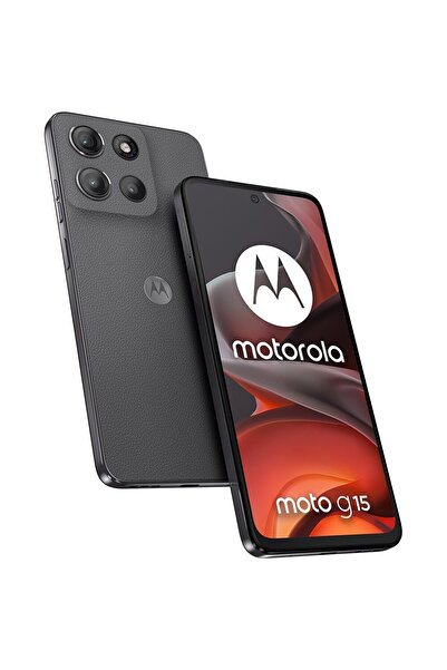 Motorola Moto G15, 128GB, 8GB RAM, Διπλή SIM, Gravity Γκρι