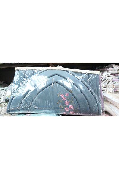 ssd Prayer set of embroidered padded sponge rug and prayer sheet, excellent soft cool material to give you comfort with a Quran house