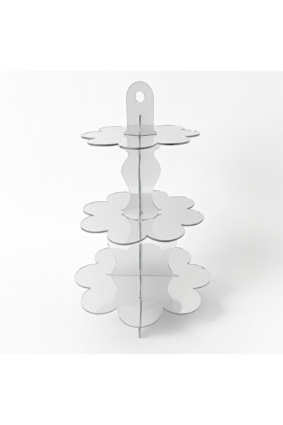 OEM Suport briose si prajituri, 3 etaje, demontabil, plexiglas transparent cu...