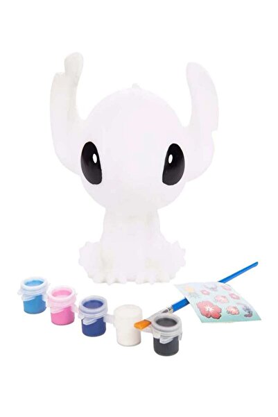 Disney Interactive painting figure Stitch, 5 colors + brush included, 17x14cm