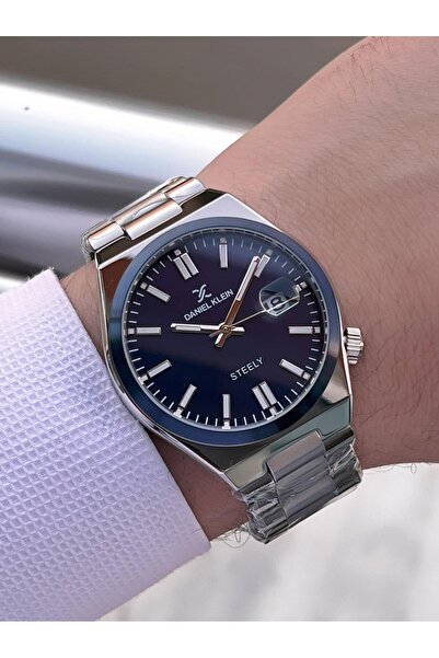 Daniel Klein Italian Design Bracelet Gift 2 Years Warranty 3 Atm Men's Wristwatch Es.13861-11