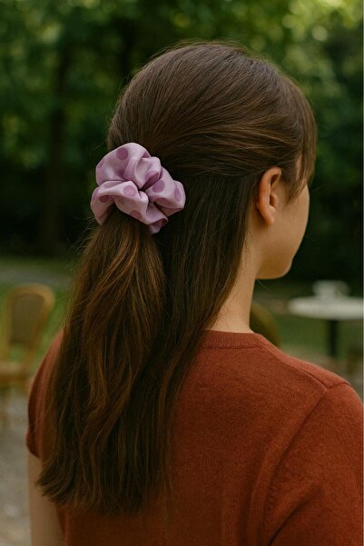 uğurlu dükkan Purple Polka Dot Lilac Rubber Buckle