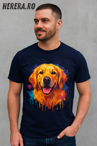 HERERA Tricou Golden Retriever #5501