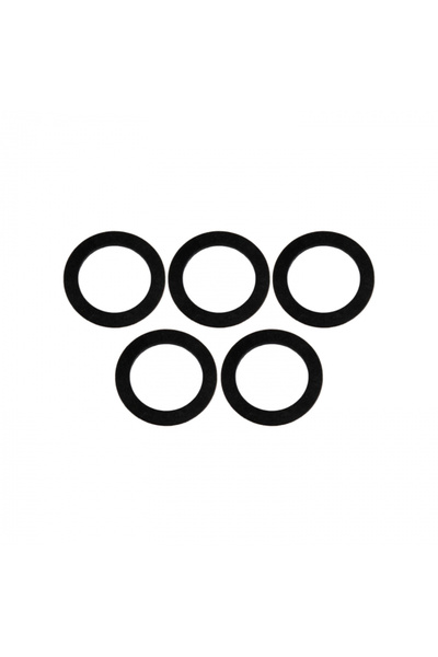 Arte Rubber Flat rubber gasket for threaded connection, 1/2" large, 24x34x3mm, set of 5 pcs.