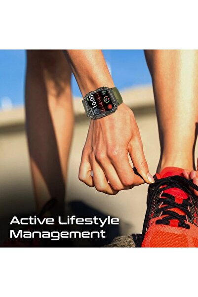 Promate XWatch-S19 Smartwatch (Black/Green)