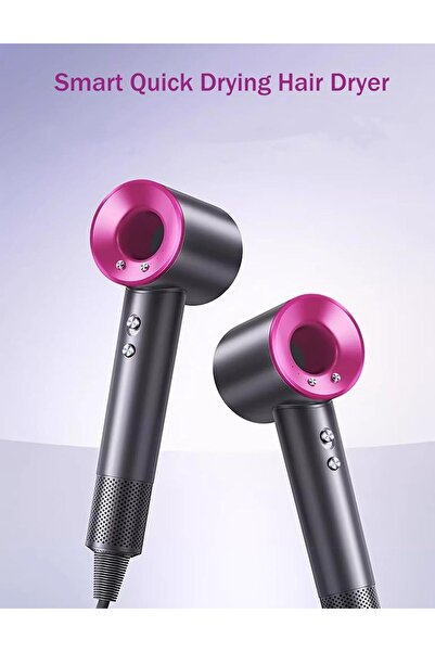 Klikonix Professional Hair Dryer KHD-1000 - Ionic, Supersonic, 1600W, Fuchsia