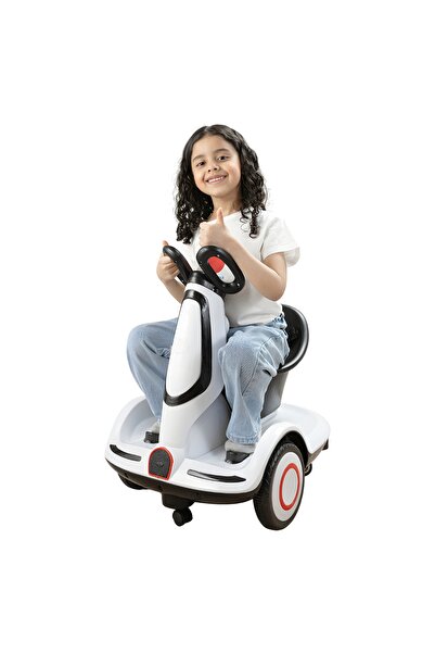 My modern game Electric car for children, 5 wheels, with dual 6V motors, music, lights, for boys and girls, and remote control.