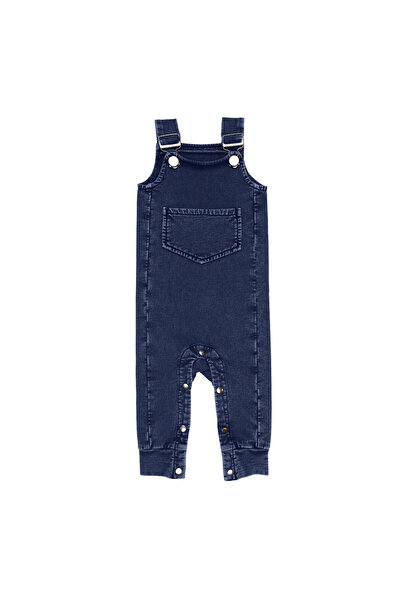 Lovedbaby Baby denim jumpsuit, Good Jeans Navy, 6 months-2 years