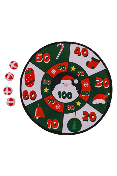 VERK Darts game, Christmas, 4 sticky balls, diameter 35 cm