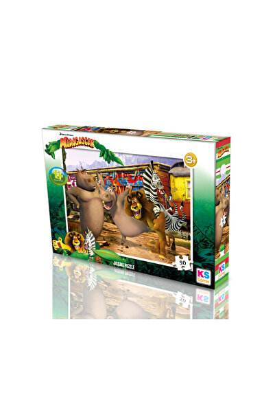 Ks Games Madagascar 50 Parça Puzzle