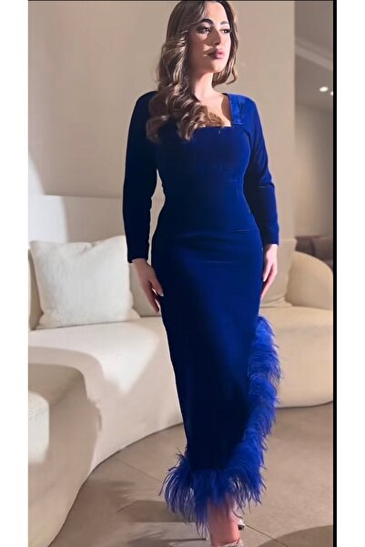 Mannar Desgin dark blue dress